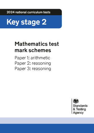 Preview of worksheet 2024 KS2 Mathematics Mark Schemes