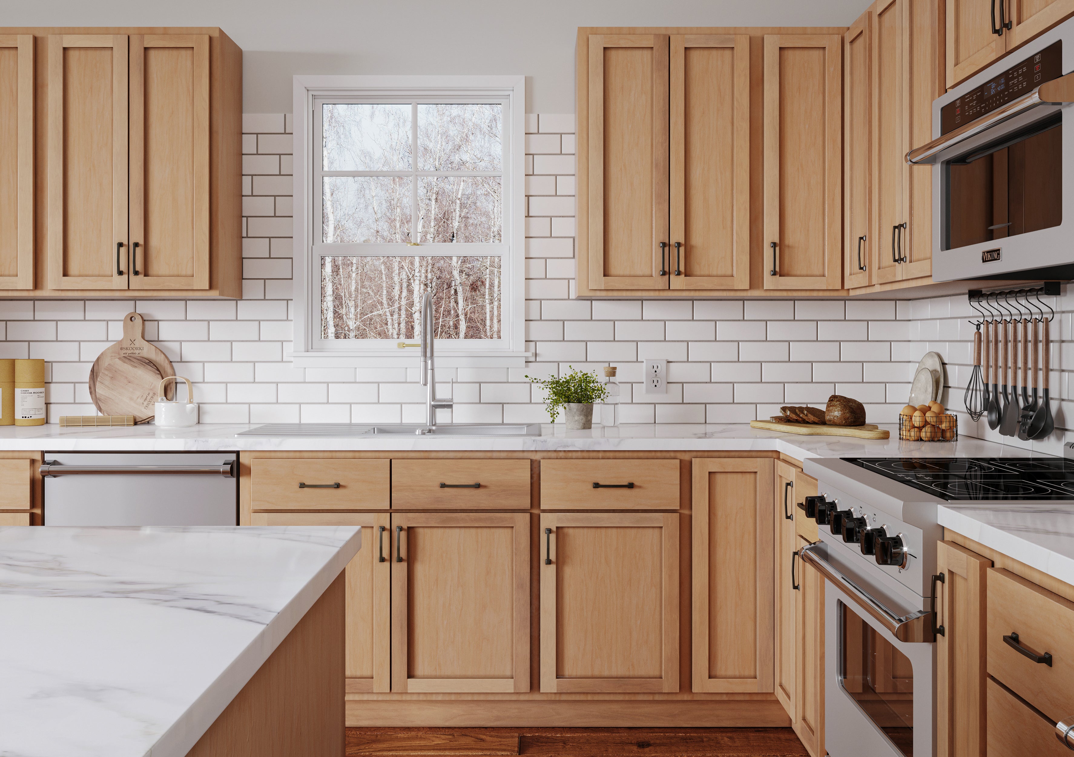 Maple Unfinished Shaker Kitchen Cabinets - Maple Unfinished Kitchen Cabinets