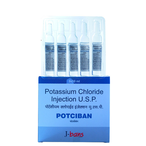 Liquid Potassium Chloride Injection Usp at Best Price in Delhi | J-Bans ...