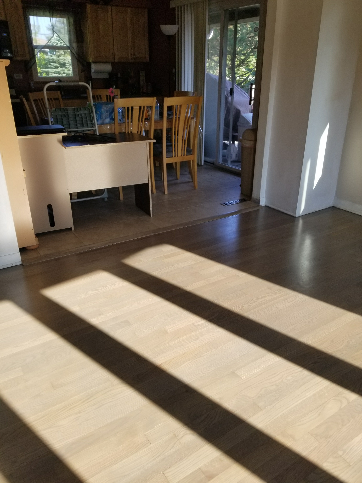 Refinish Hardwood Floors Grey