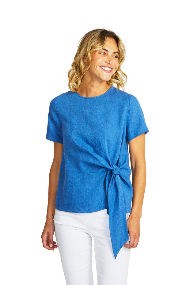 PING PONG - Regatta Jasmine Linen Knot Top - P575363