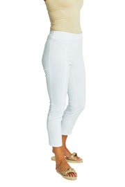 PING PONG - White Bengaline 7/8 Pant - 575725