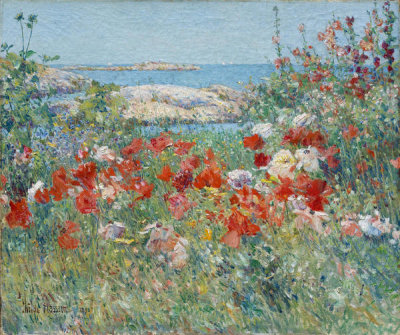 Childe Hassam - Celia Thaxter's Garden, Isles of Shoals, Maine