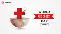 World Red cross day Twitter Post template