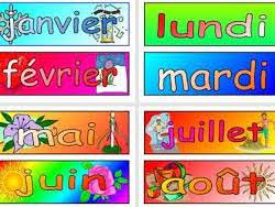 French months puzzles Vocabulary Building | Teaching Resources