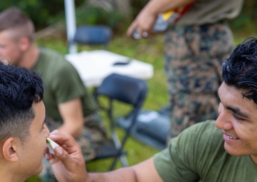 MALS-24 Marines Volunteer at Ahuimanu Elementary School