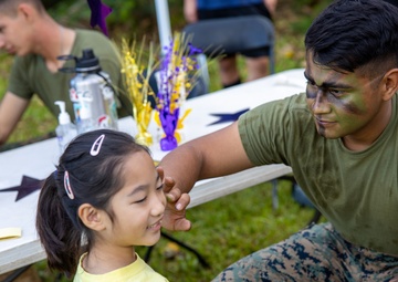 MALS-24 Marines Volunteer at Ahuimanu Elementary School