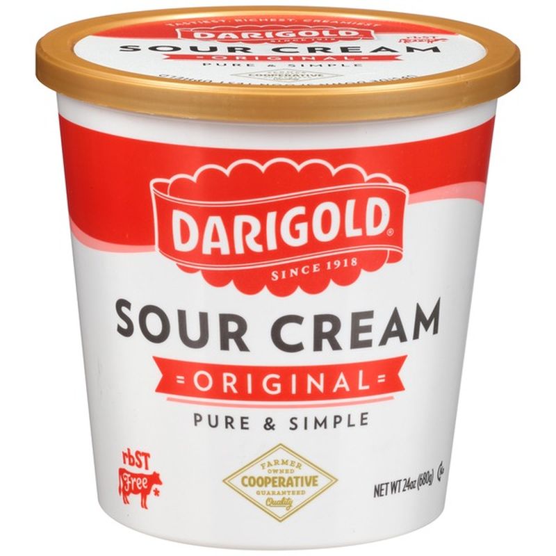 Darigold All Natural Sour Cream (24 oz) - Instacart