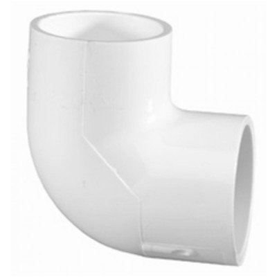 2&quot; PVC (Sch. 40) 90° Elbow, White