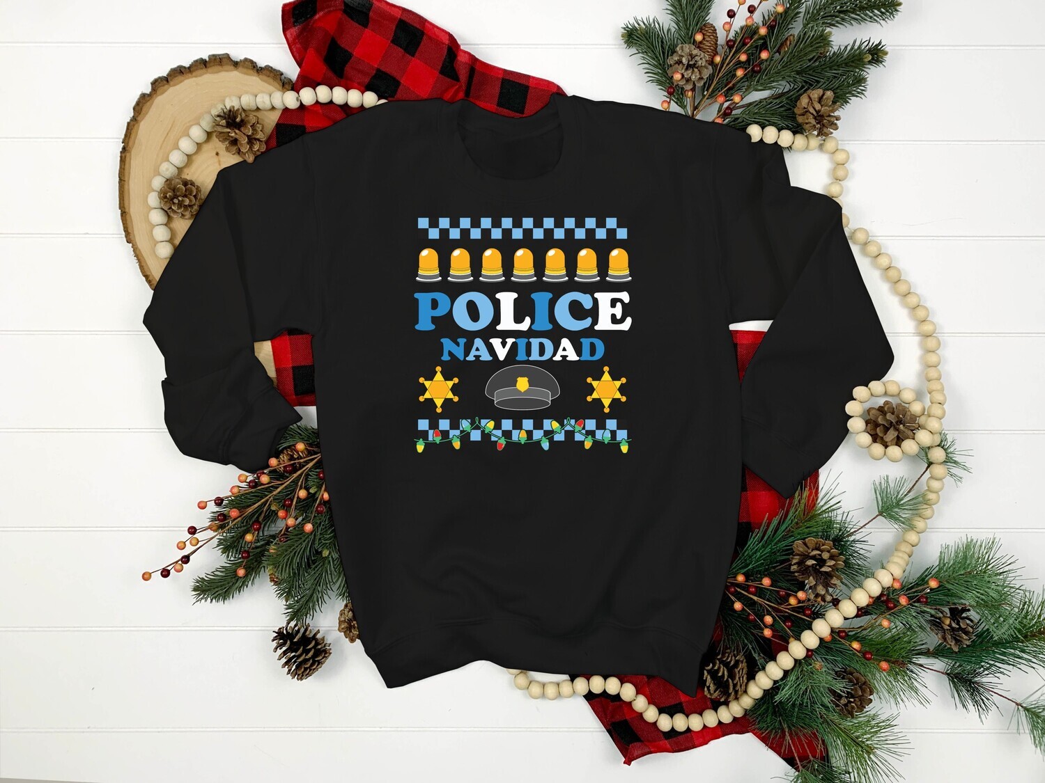 Police Navidad 2 DTF Transfer