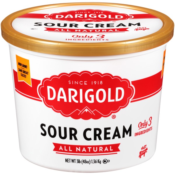 Darigold All Natural Sour Cream (48 oz) - Instacart