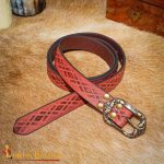 Embossing Leather Belt