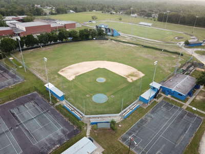 Interlachen Jr Sr High School in Interlachen FL Florida - Baseball Field