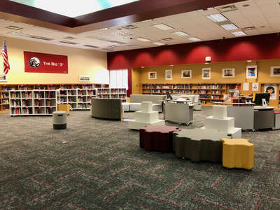 Indian Trails Middle School in Palm Coast Florida - Library