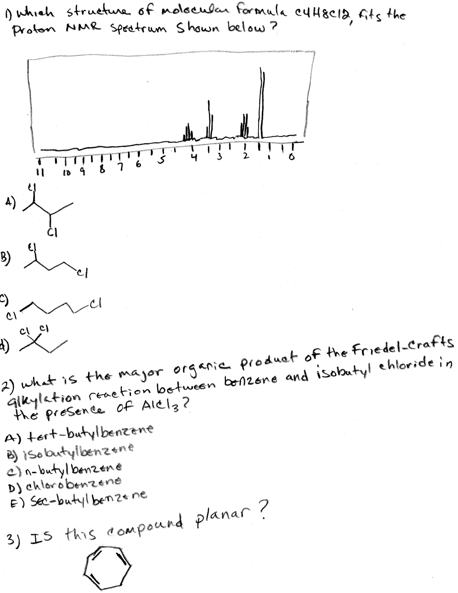 Butylbenzene Nmr