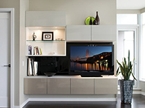 California Closets Spotlight Live Entertainment Center