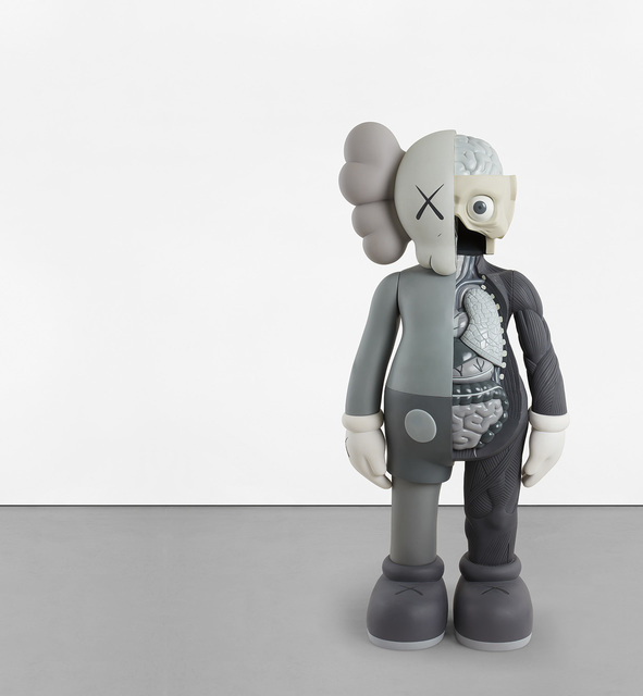 KAWS | FOUR FOOT DISSECTED COMPANION (Grey) (2009) | Artsy