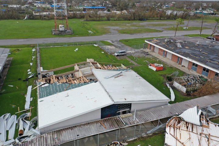 Hurricane Ida Damage Lafourche