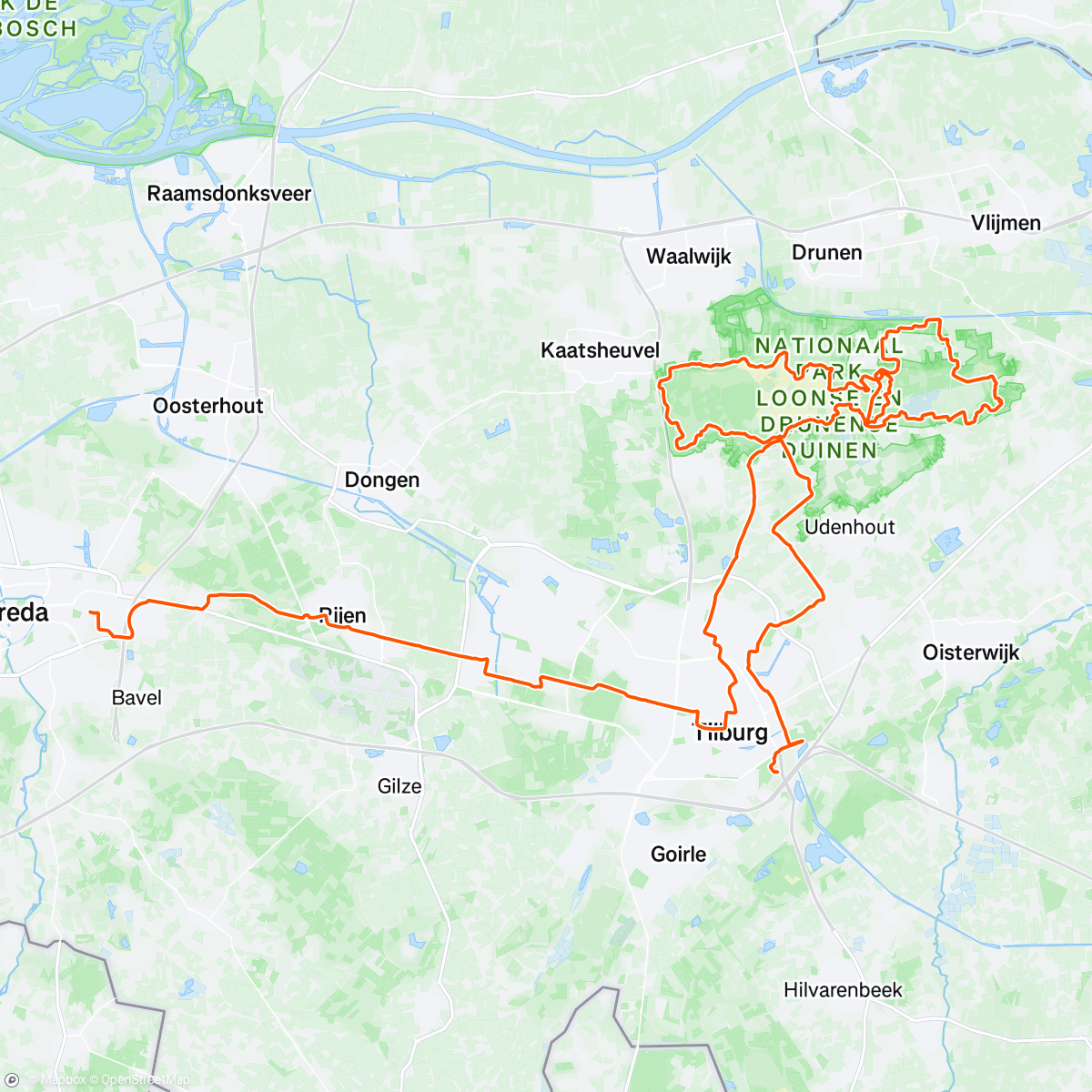 Map of the activity, Ochtendrit