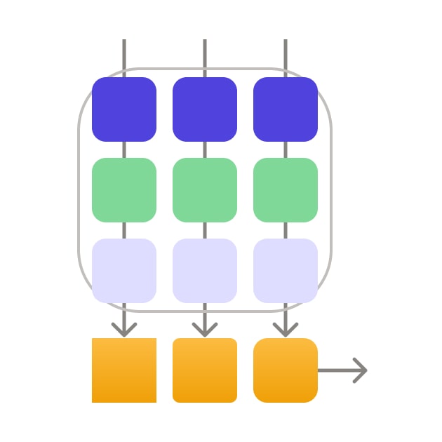 An image representing the data engineering concept of 'Vectorize'