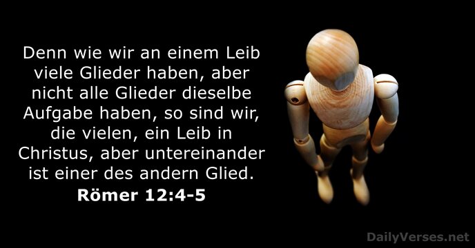 Römer 12:4-5