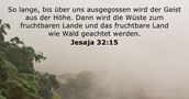 Jesaja 32:15