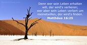 Matthäus 16:25