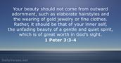 1 Peter 3:3-4