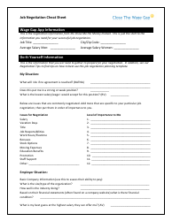 Document preview: Job Negotiation Cheat Sheet - Close the Wage Gap