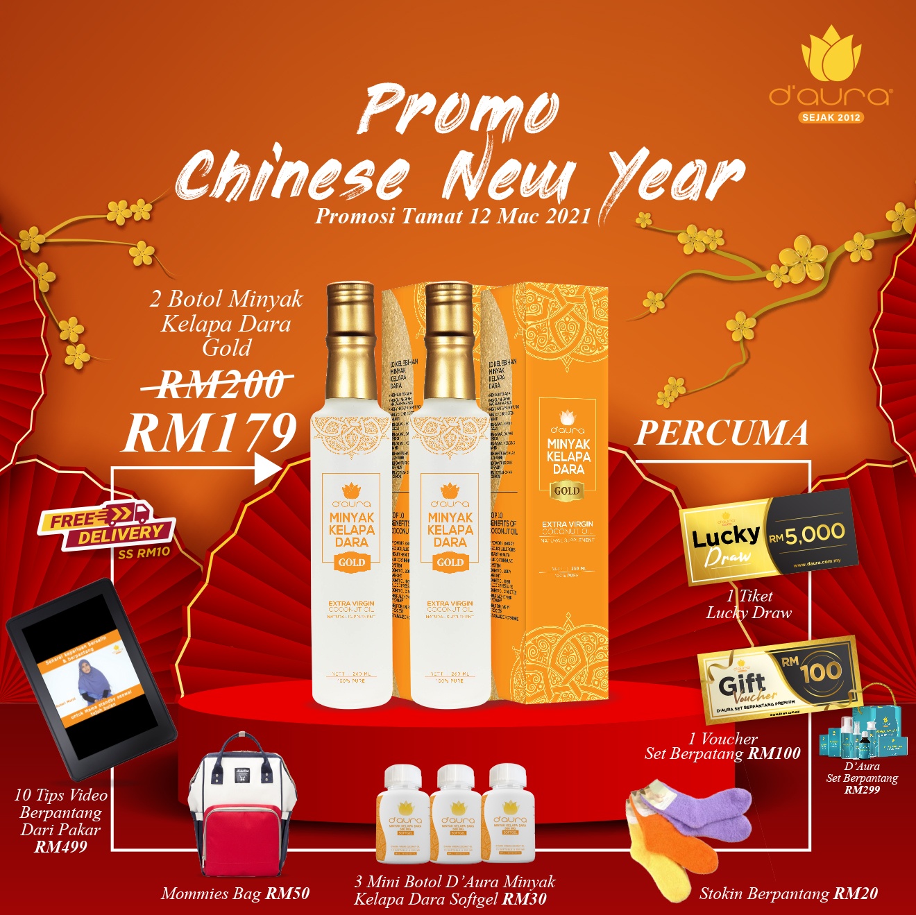 D'Aura PROMO CNY 2 VCOG 2