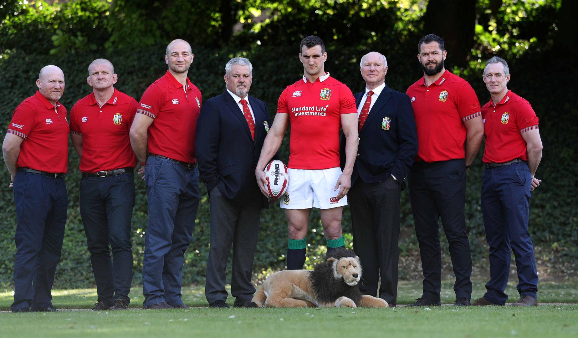 Gatland unveils his 2017 Lions squad