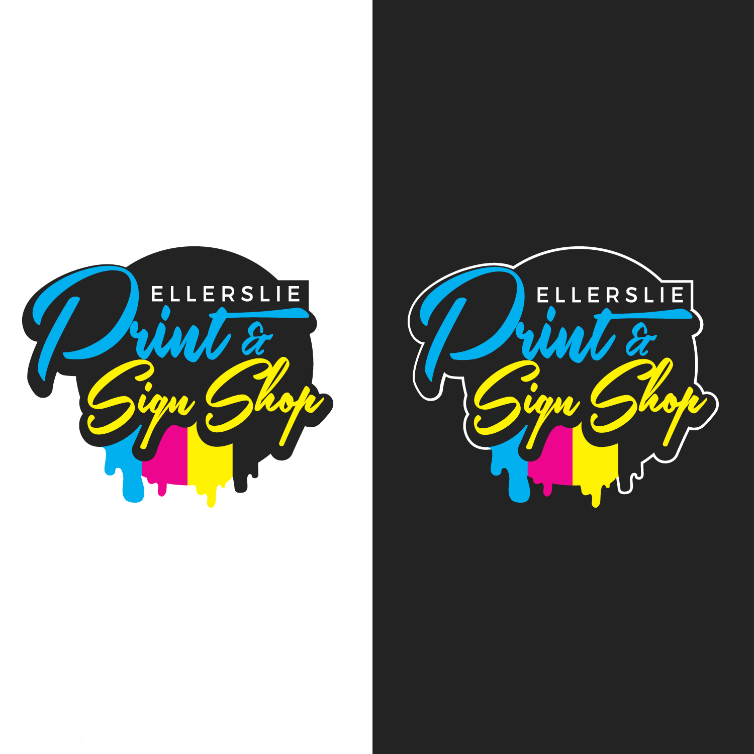 Logo Design by TRHZ for Ellerslie Print & Sign Shop | Design #15228965