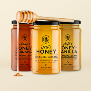 Feli’s Honey | Logo Design by Love Buzz