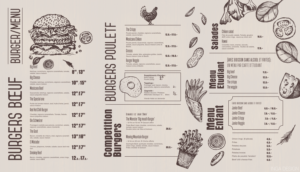 Menu Design by INGA DESIGN