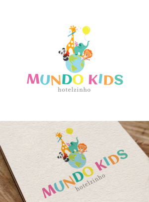 MUNDO KIDS - Hotelzinho | Logo Design by Nalanr cvn