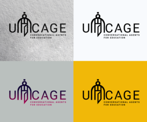 UNCAGE: Conversational Agents for Education | Logo Design by Rajib Bhattacharya