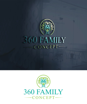 360 Family Concept | Logo Design by Mr Line @rt