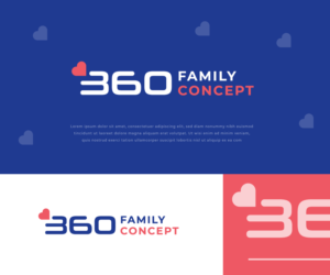 360 Family Concept | Logo Design by Ng V Duc