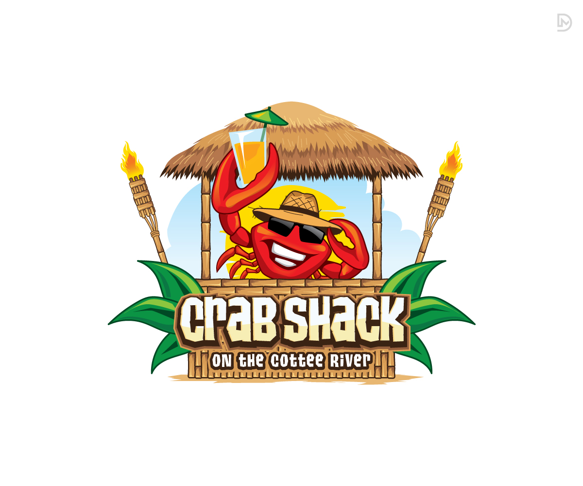 Logo Design by D_Mantra for Crab Shack on the Cottee River | Design #27789895