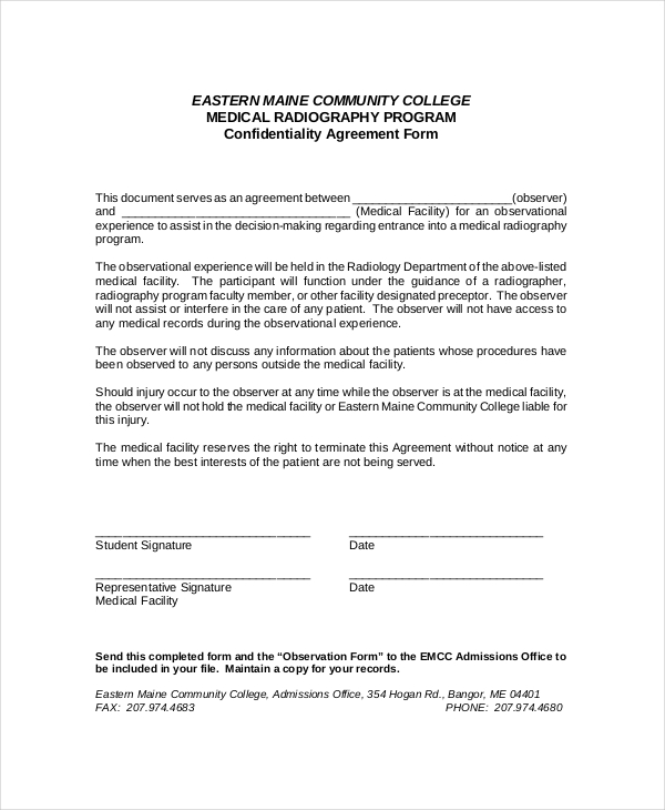 electronic signature disclosure statement example