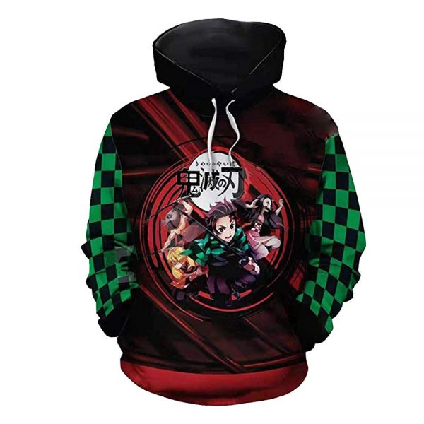 Demon Slayer Hoodie  Tanjiro Kamado S Official Demon Slayer Merch