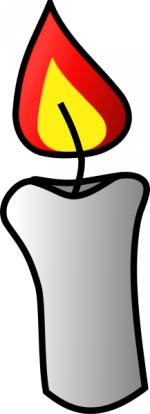 Candle clipart