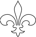 Fleur-de-lis coloring