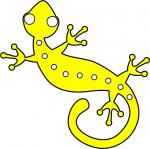 Leopard Lizard clipart