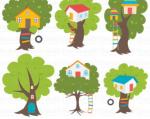 Treehouse clipart