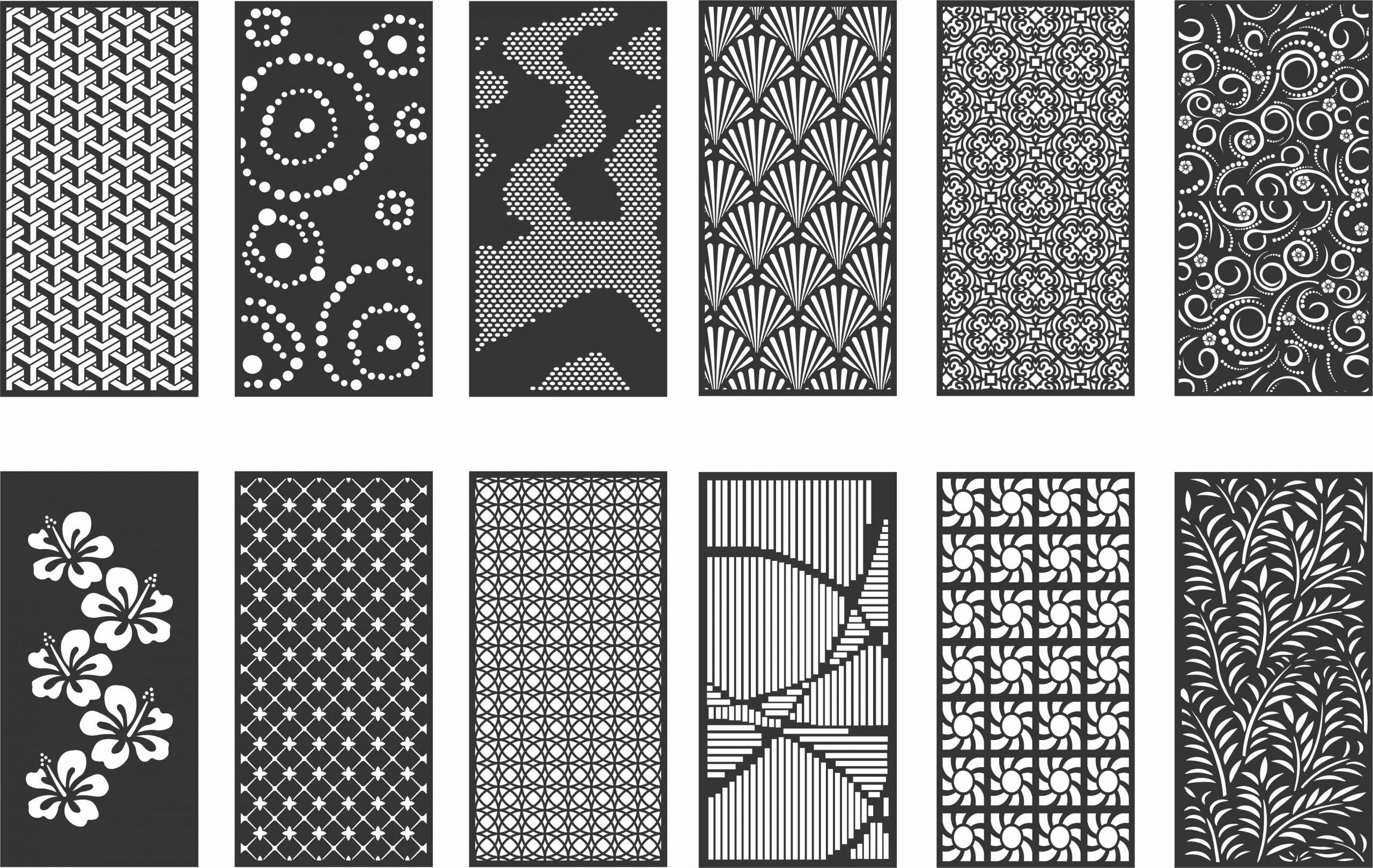 CNC DXF Patterns