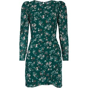 NWT reformation Juni long sleeve bodycon floral mini dress size 4