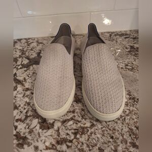 Rothy's Slip On  Sneaker white yellow color size 8.5