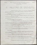 9 millions de grévistes