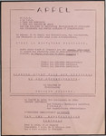 Appel au S.N.I., a la F.E.N., a tous les syndicats, a tous les Comités de grève, aux dix millions de grevistes, travailleurs et étudiants, aux dirigeants des partis ouvriers et democratiques.